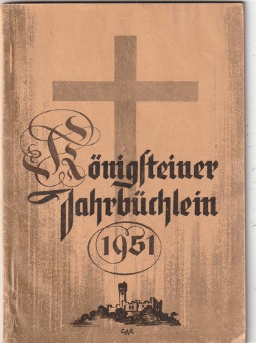 Königstein jahr büchlein - königstein, er