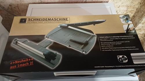 Schneidemaschine - 2-in-1, –