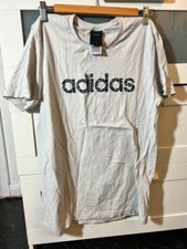 Weißes Adidas T-Shirt UK S