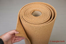 Kork Rollenkork Untertapete 3 mm 10 lfm/m² atmungsaktiv Wärme-Kälte-Schallschutz