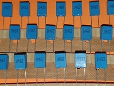 20x 1µF / 63V Polyester-Film Kondensator EPCOS B32529
