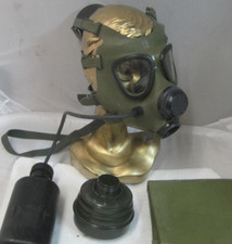 Gasmaske Filter Tasche Trinkflasche  Latex Fetisch Fasching Karneval Halloween