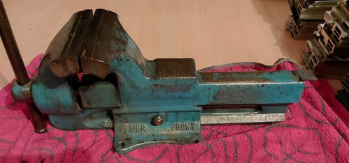 Schraubstock heuer front 150mm - front,
