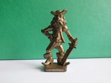 Alte Ferrero Ü-Ei Metall Figur  aus der Serie Groteske Piraten