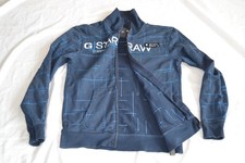 G-STAR Sweatjacke, Cardigan, blau, Gr. L