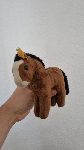 Steiff pferd stofftier - stofftier, x