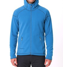Norrona Jacke Sweatjacke Herren Gr.L /29 Warm Zip Hoodie Polartec Blau 154335