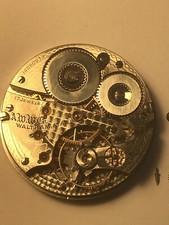 18 Size Waltham Movement With Extra Staff 