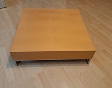 couchtisch holz massiv 75x75x22 von Hülsta
