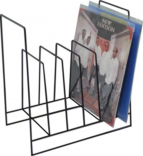 Schallplatten ständer schwarz - ständer,