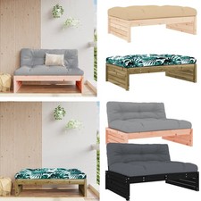 vidaXL Mittelsofa Weiß 120x80