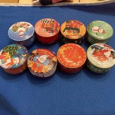 Leere Weihnachts Dosen klein 7