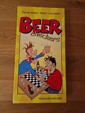 Dame " Bierspiel" Trinkspiel Gesellschaftspiel Partyspiel Beer Checkers Sehr Gut