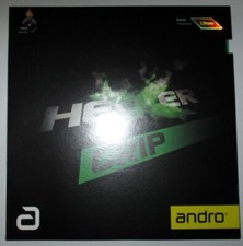 Andro Hexer Grip rot 1,9 mm ca. 15,65 x 15,55 mm Tischtennis Belag wie NEU Topsp