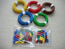 Kabel Stecker Muffen Set für Modellbahn - Anlagen wie Märklin Neuware TOP PREIS 