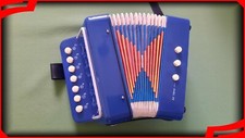Kinder Akkordeon Ziehharmonika Pädagogisches Spielzeug -an die Knöpfe fertig :-)
