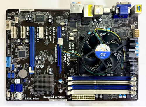 Asrock h67de mainboard - asrock, mit