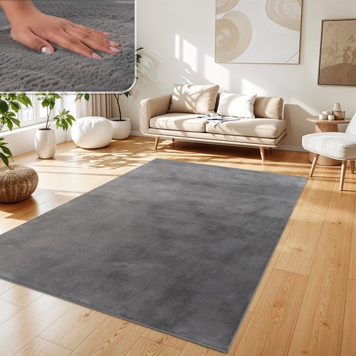 Teppich wohnzimmer kunstfell - teppich,