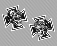 Eisernes Kreuz Aufkleber Iron Cross Tuning Auto Motorrad Sticker Retro Vintage