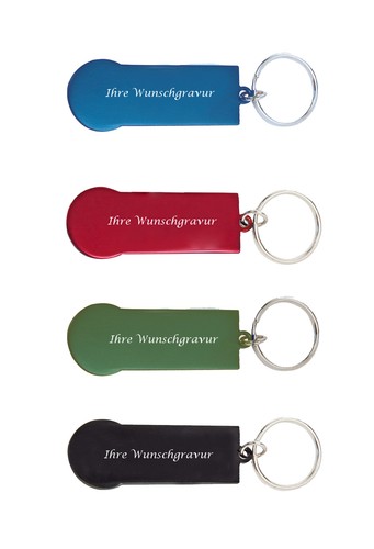Metall schlüsselanhänger - 4x, metall-schlüsselanhänger