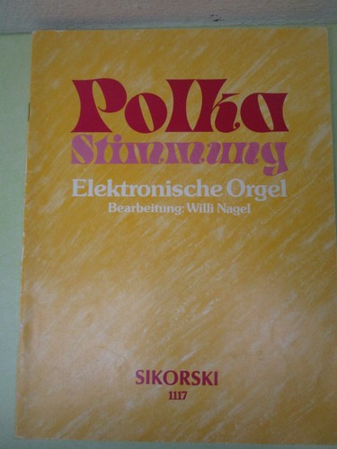 Notenbuch polka stimmung - polka,
