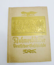 Sammelalbum Rhumesblätter Deutscher Geschichte  Eckstein Halpaus vollständig