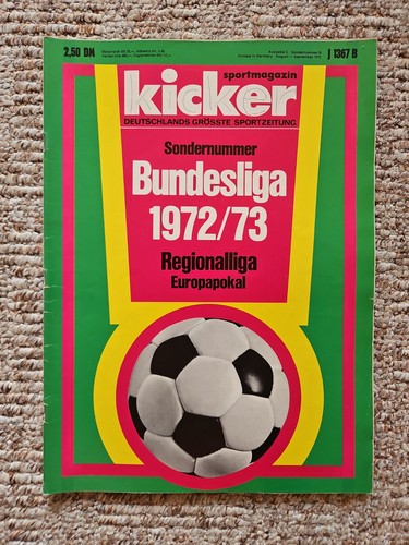 Kicker sonderheft bundesliga - kicker,