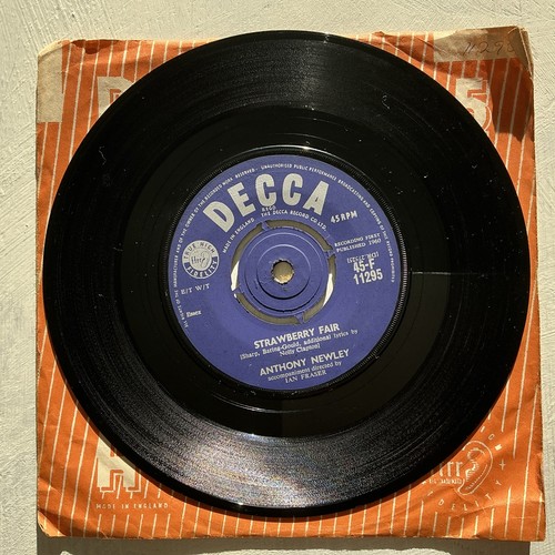 Anthony newley strawberry - 7”,