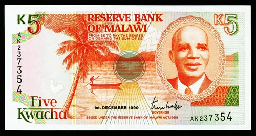 Malawi kwacha 1990 24a - 5, 1990.