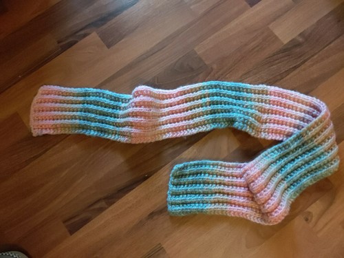 Schal selbst gestrickt - schal,,
