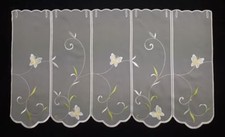 Scheibengardine Panneaux Gardine Scheibenhänger Bistrogardine verschiedene Maße