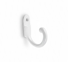 2x Raffhaken Capri Weiß