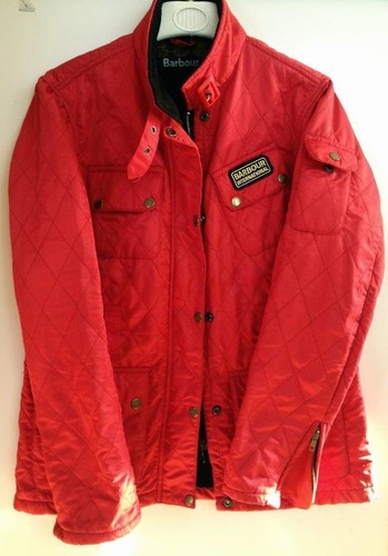 Women barbour jacket red - red, 40