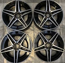 4 Genuine Mercedes-Benz Alloy