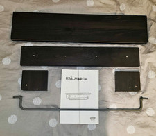 Hängendes Regal wandmontiertes Kleiderschrankregal aus Holz IKEA