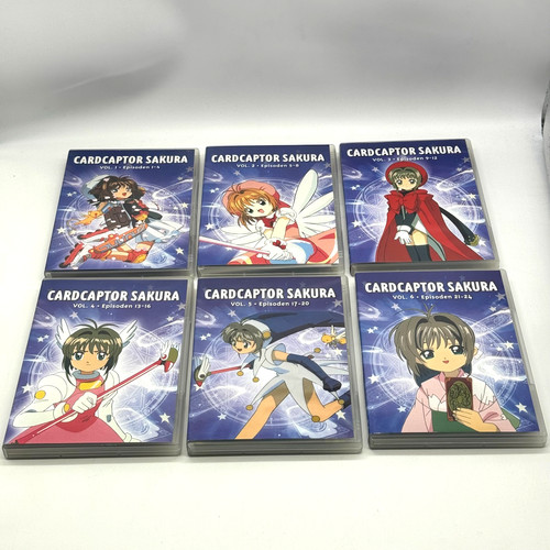 Cardcaptor sakura dvds vol - cardcaptor,