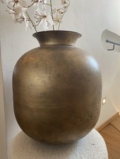 Metall Deko Boden Ballon Vase