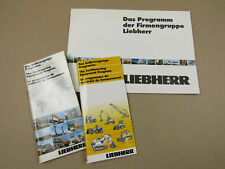3 Prospekte Liebherr