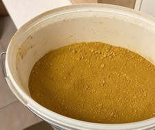Eisenoxid-Pulver / Pigment  Farbe Eisenoxidgelb 920 - 100 g - im Plastikbeutel