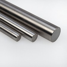 V2A Edelstahl Vollmaterial Rundstahl Stab Stange blank spiegel geschliffen K240