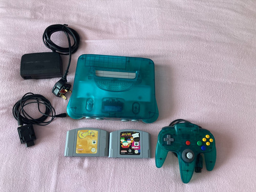 Nintendo atomic blue - 64,