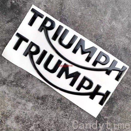 Schwarz motorrad triumph - motorrad,