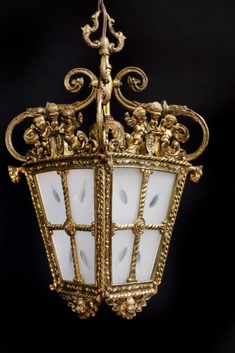 Antik spanische laterne - antik,