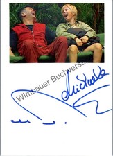 Original Autogramm Michaela Schaffrath / Eike Immel /// Autogramm Autograph sign