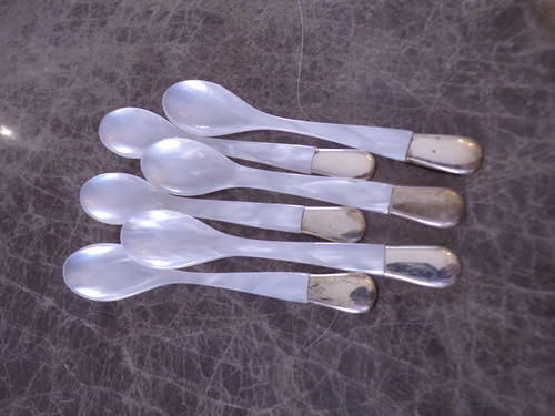 Satz eierlöffel für - eierlöffel,