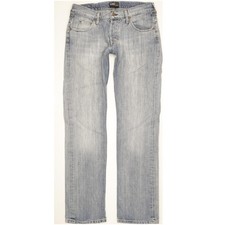 Lee Knox Herren Jeans blau Straight Regular W32 L33 (106314)