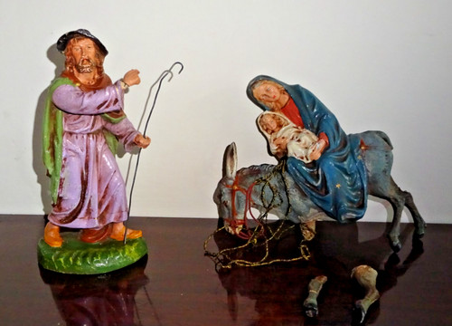 Uralt krippe krippefigur - uralt,