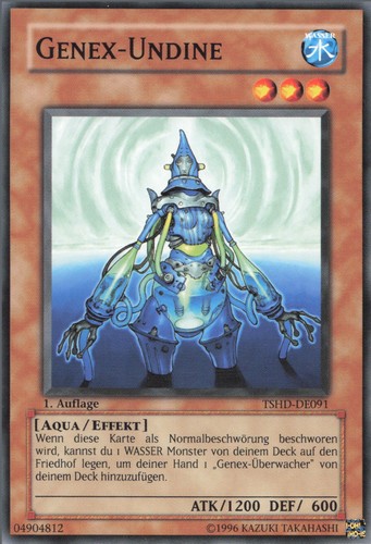 Yugioh genex undine - yugioh, tshd-de091