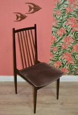 Vintage feiner sixties Stuhl design Casala Eßzimmerstuhl Sprossenstuhl 6xerh.