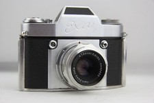 Exa II mit Carl Zeiss Jena Tessar 2,8 / 50 mm analoge Kamera mit Tasche # 11939